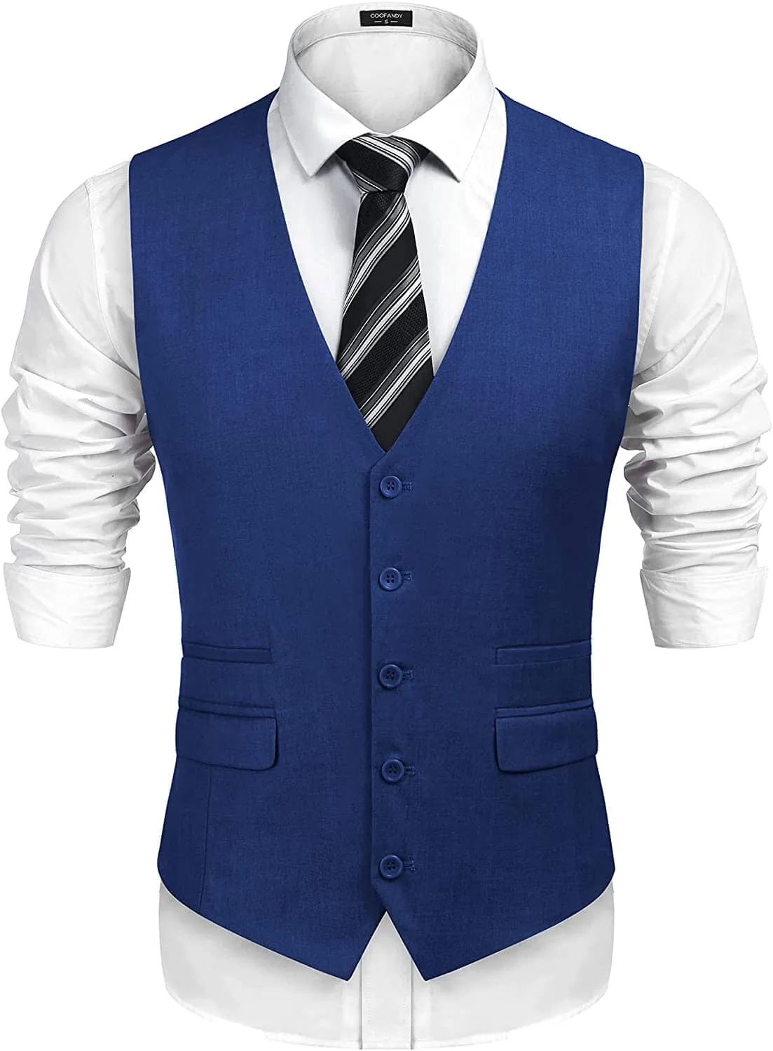 Slim Fit Business Suit Vest (US Only)