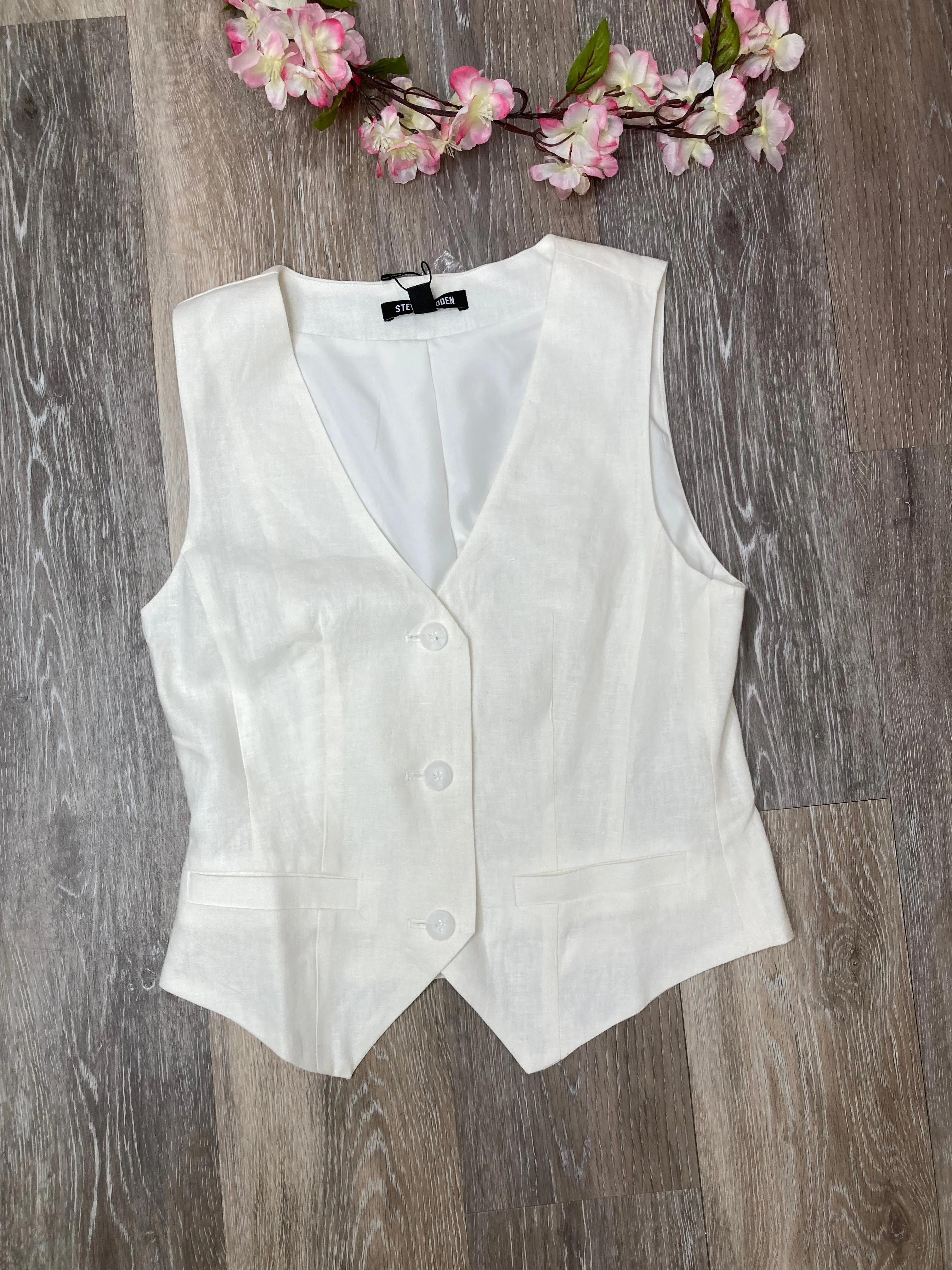 STE Selene Vest in Ivory