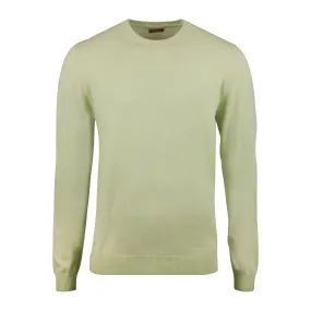 Stenströms Green Cashmere Crew Neck