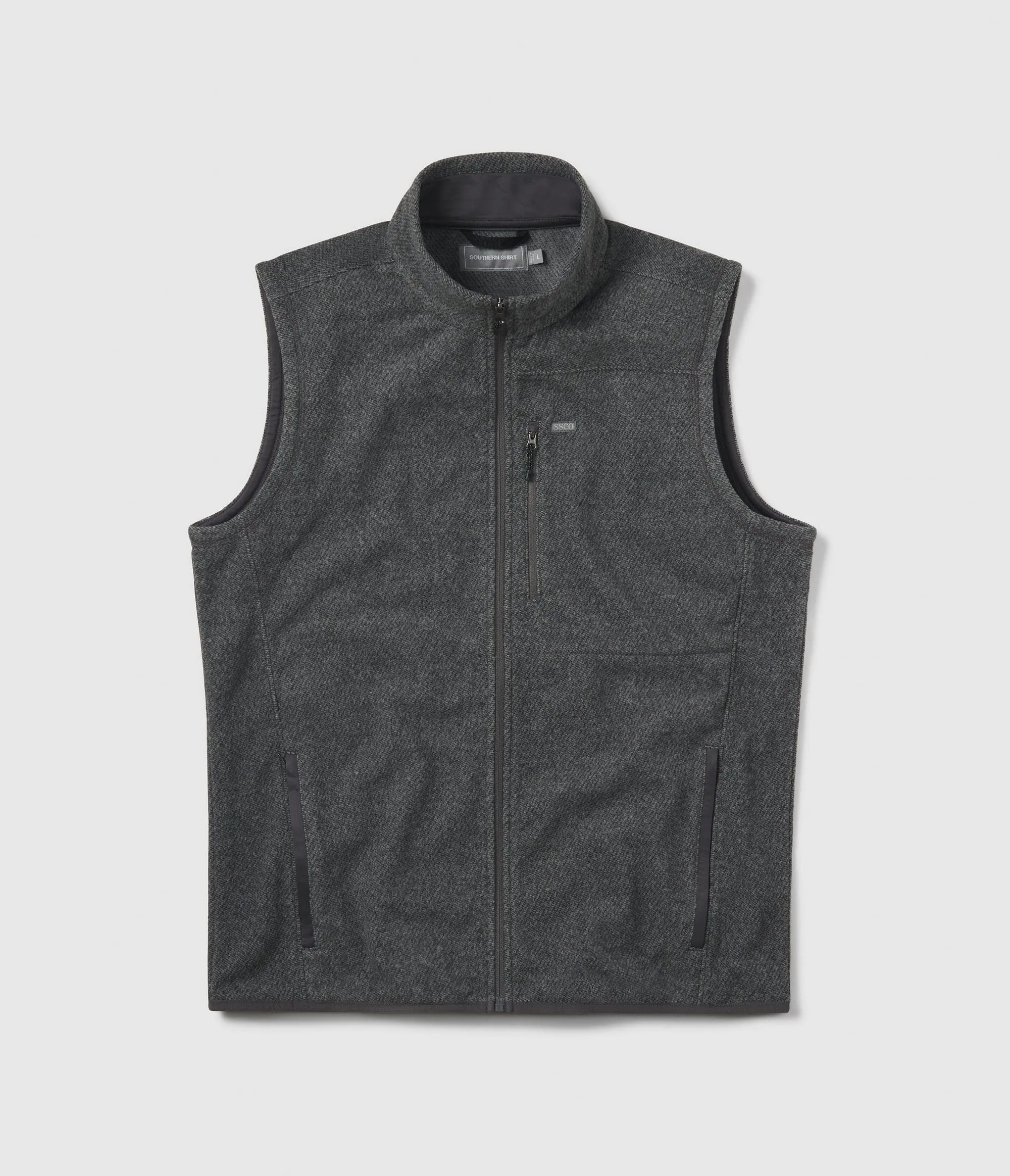 Stretch Twill Vest - Iron Ore