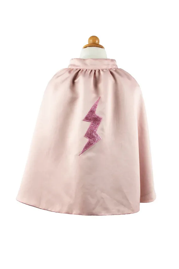 Super-Duper Tutu Cape & Mask in Pink & Navy