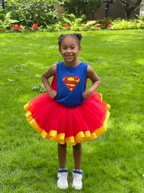 Super Girl/Super Man Tutu Set