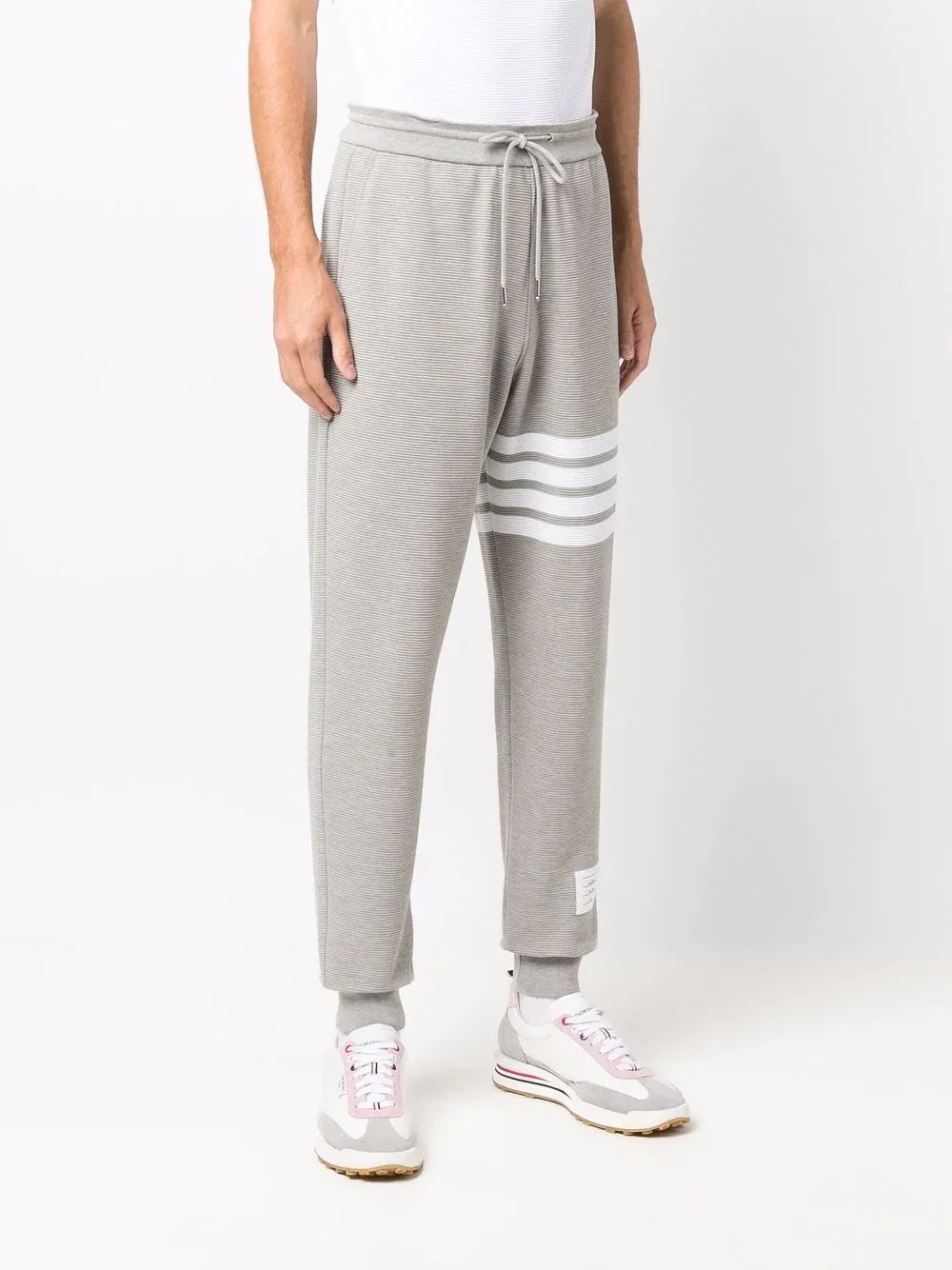 Sweatpants With 4Bar In Cotton