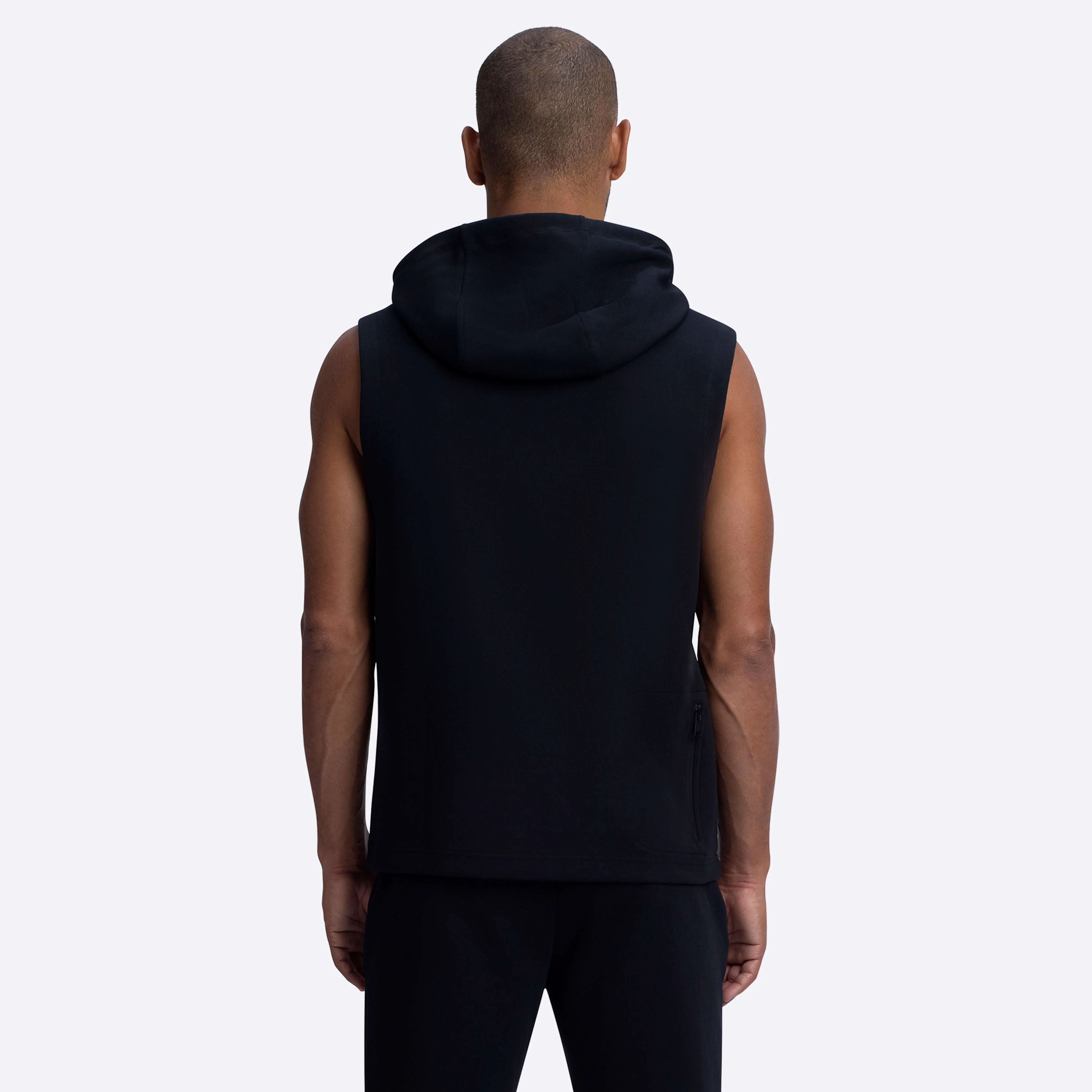 Sweatshirt Hooded Vest