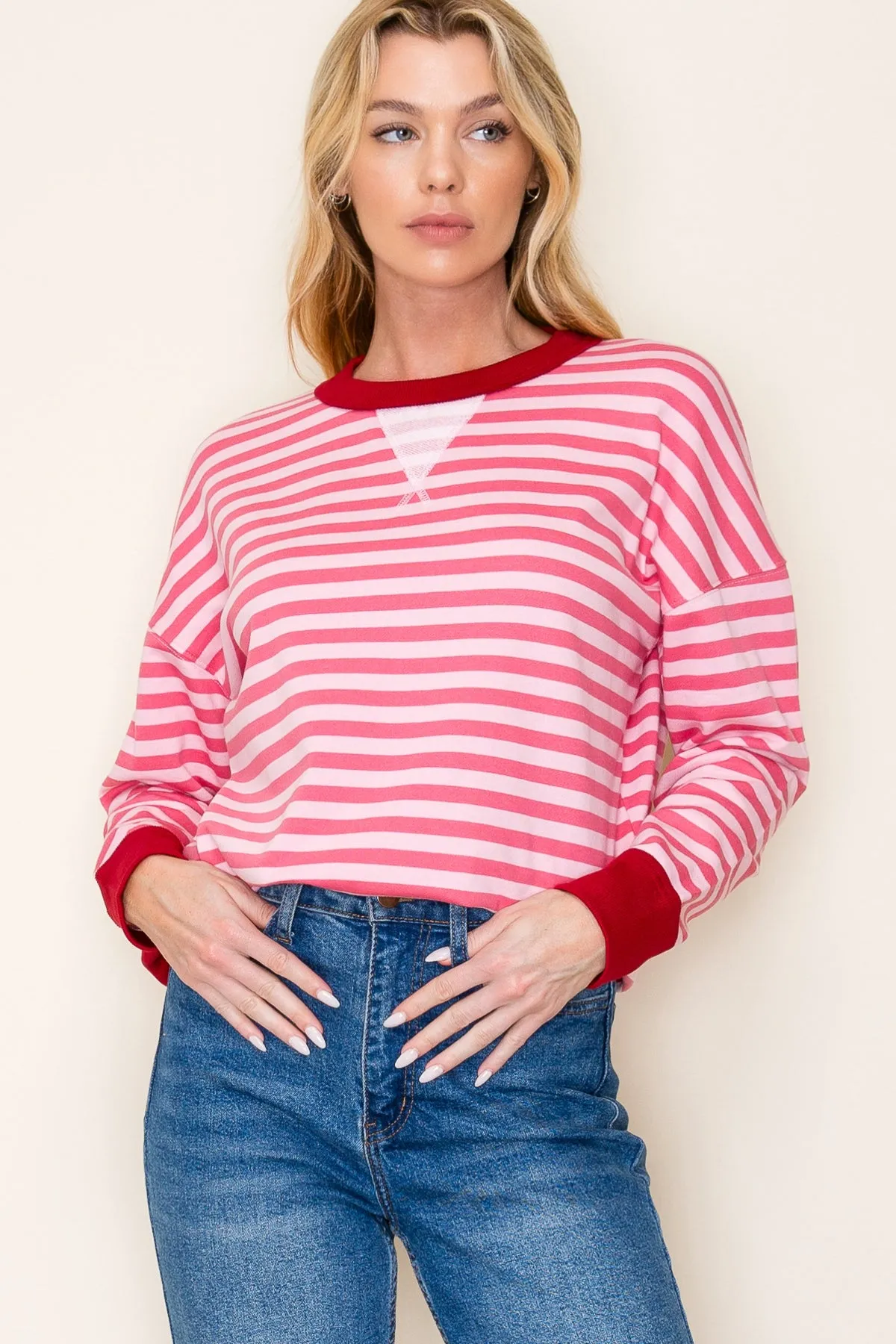 Sweet Like Candy Striped Pullovers - 2 Colors!