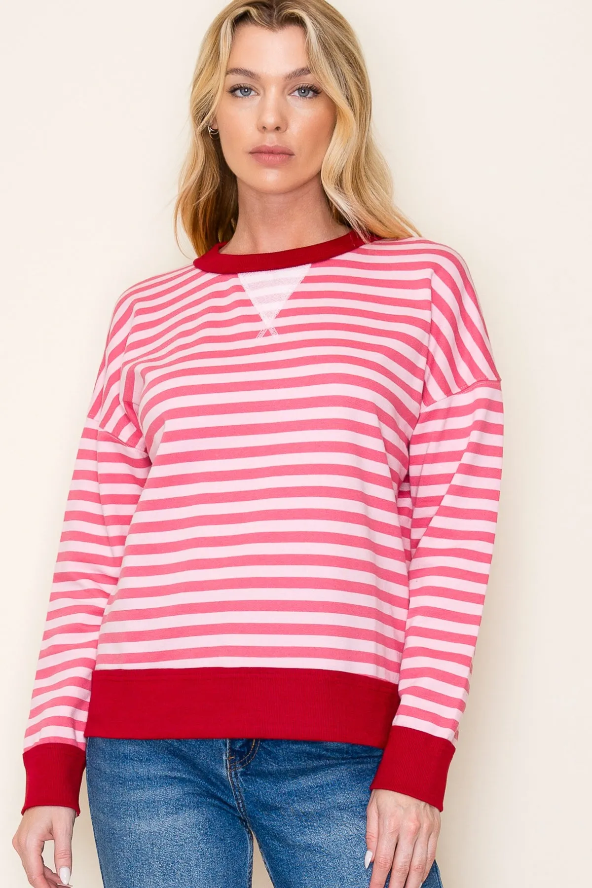 Sweet Like Candy Striped Pullovers - 2 Colors!