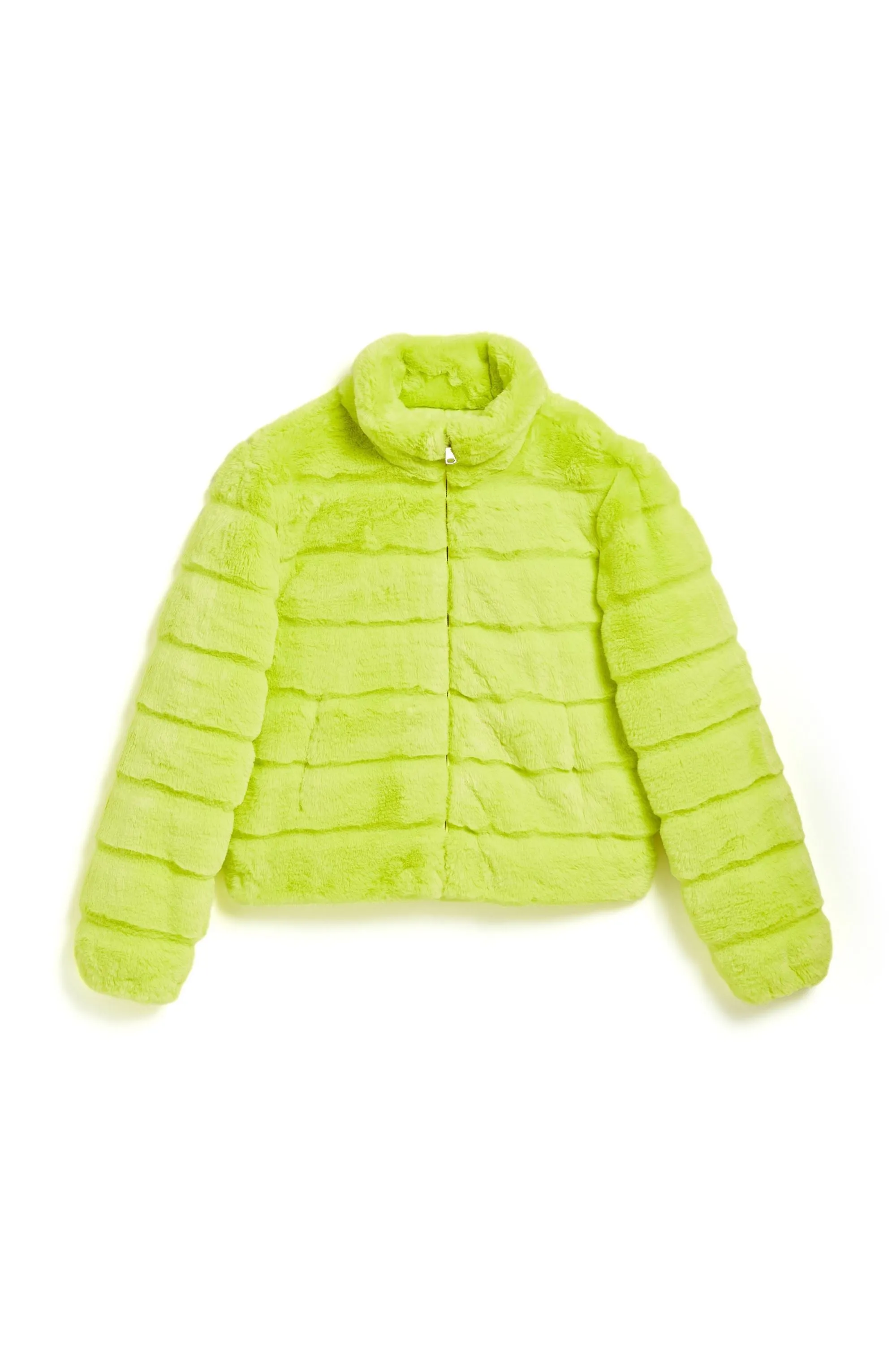 Teddy Fur Puffer Jacket