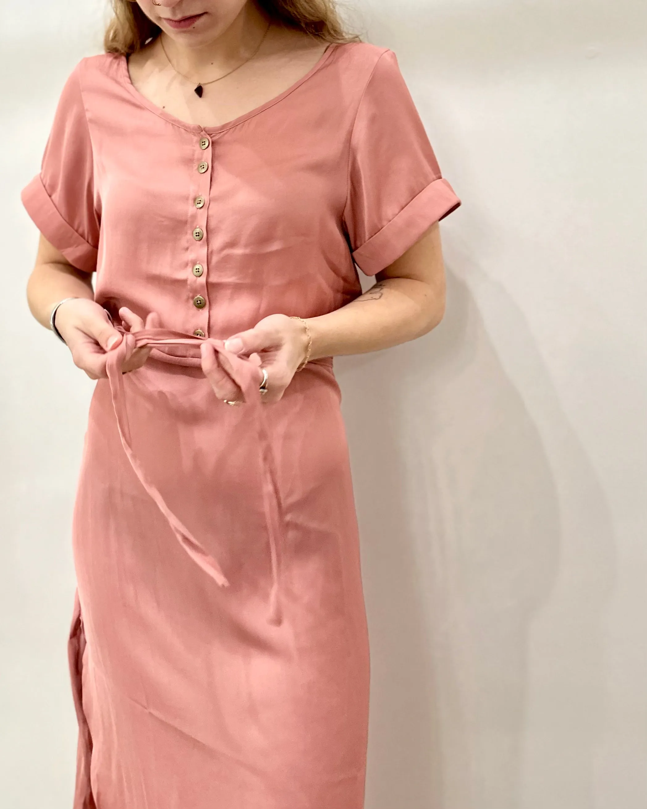 The Amanda Dress-Blush