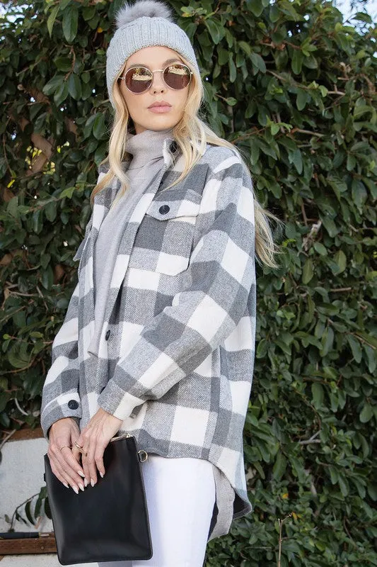 The Carrie Plaid Shacket