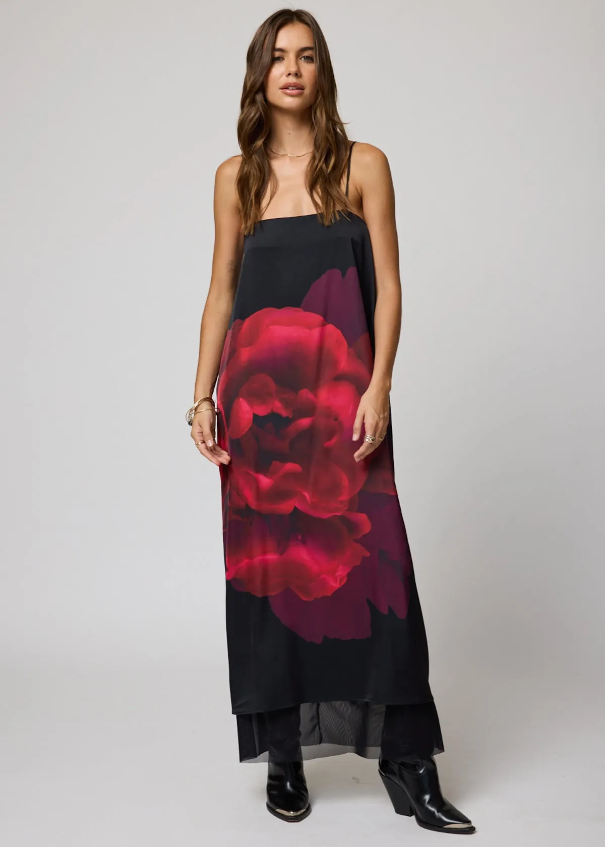 THE CATALINA MAXI SLIP DRESS