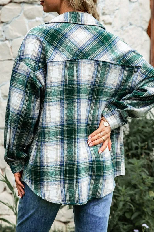 The Madison Plaid Pattern Shacket