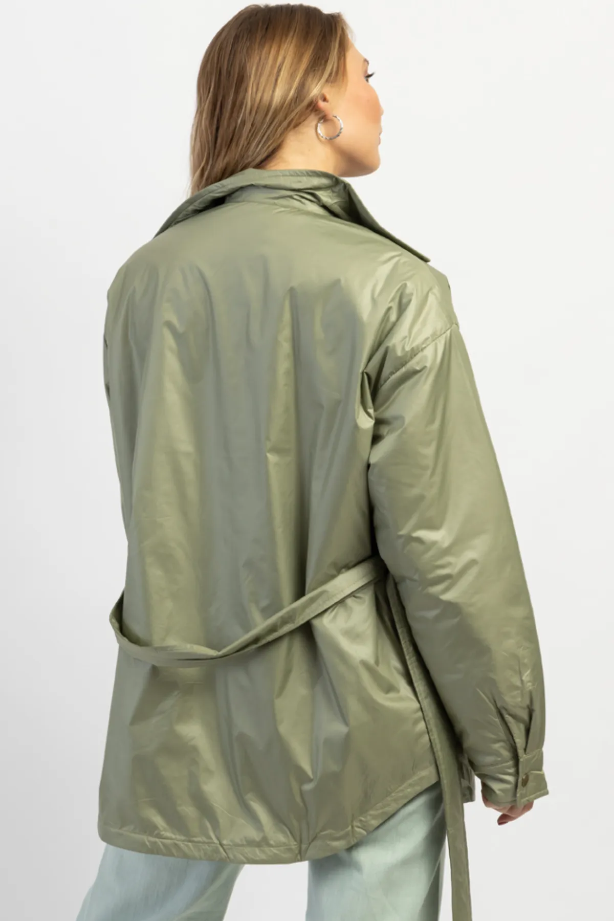 THROW   GO LAUREL SHIRT JACKET