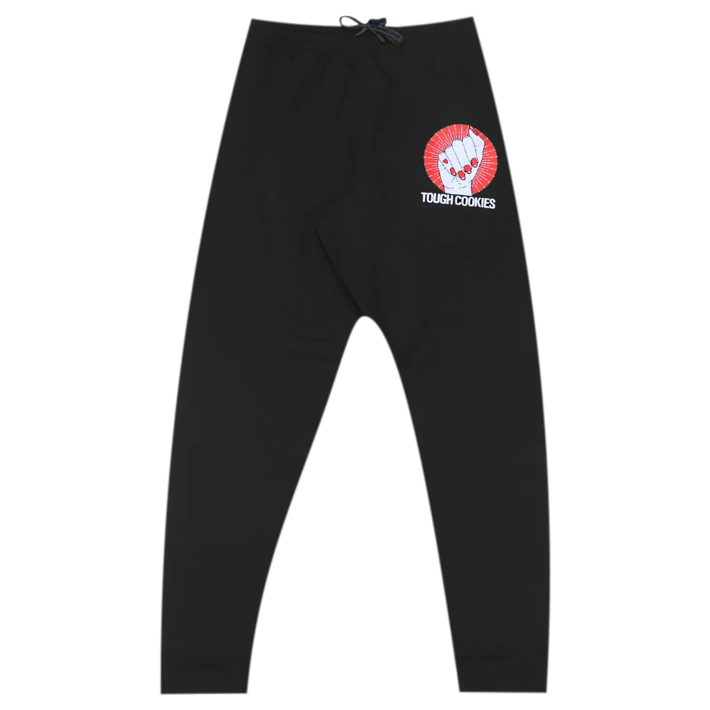 Tough Cookies Black Sweatpants