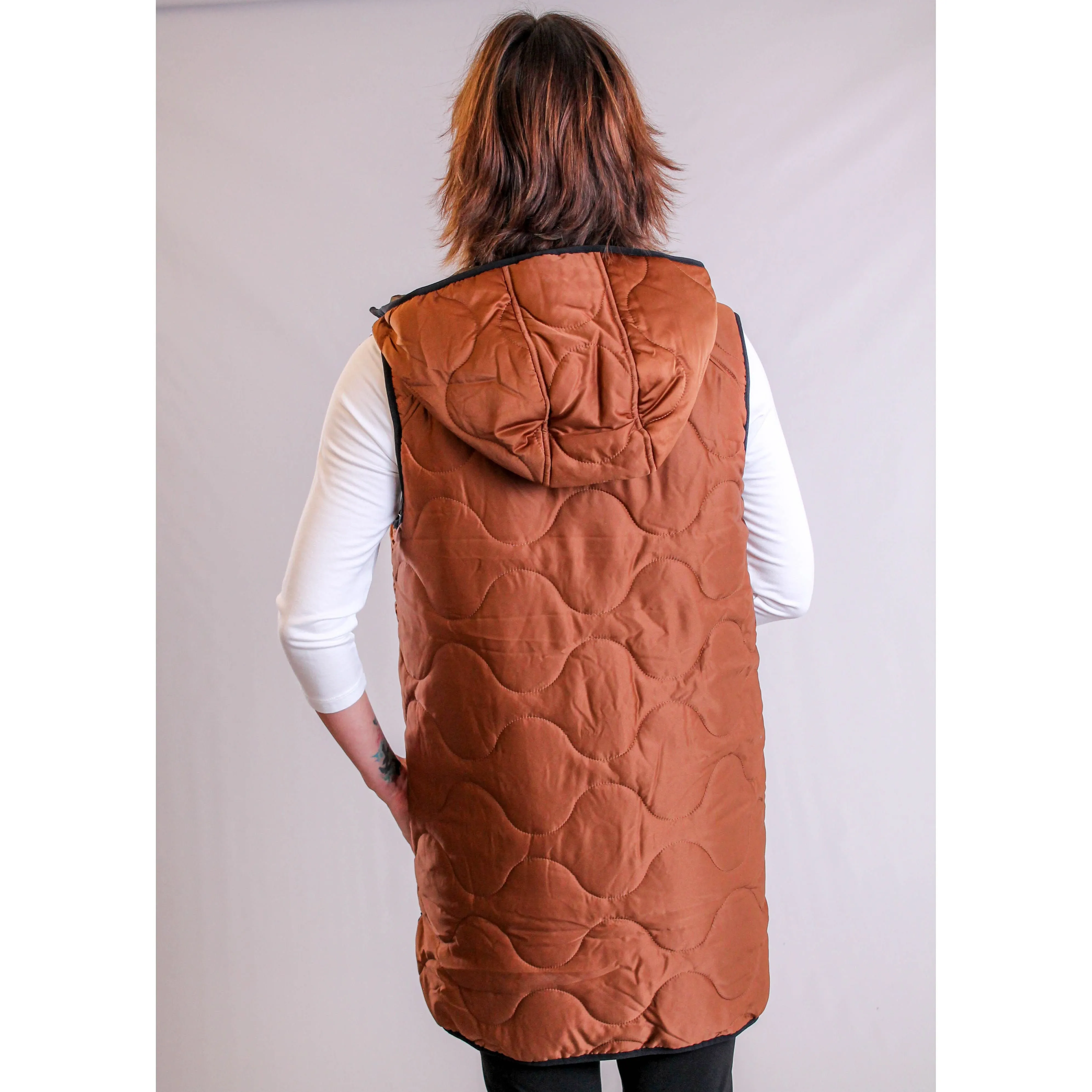 Tribal Sportswear Reversible Puffer Vest