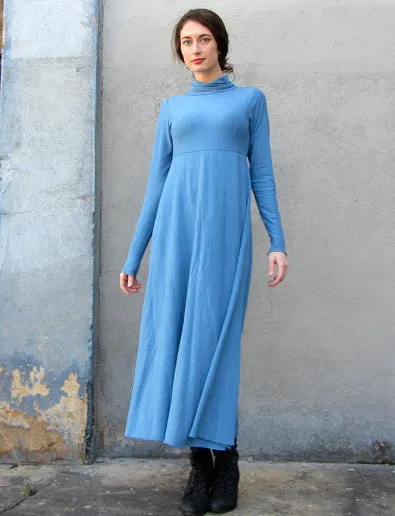 Turtleneck Eclipse Below Knee Wanderer Dress