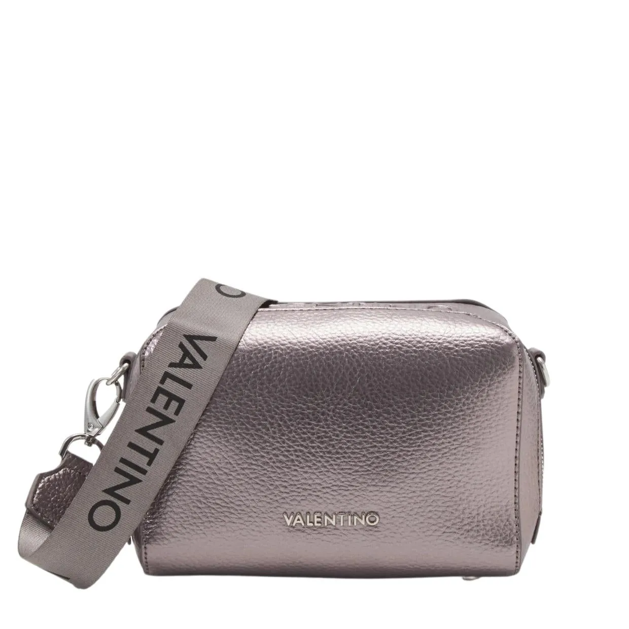 Valentino Bags Pattie Metallic Canne Crossbody Bag