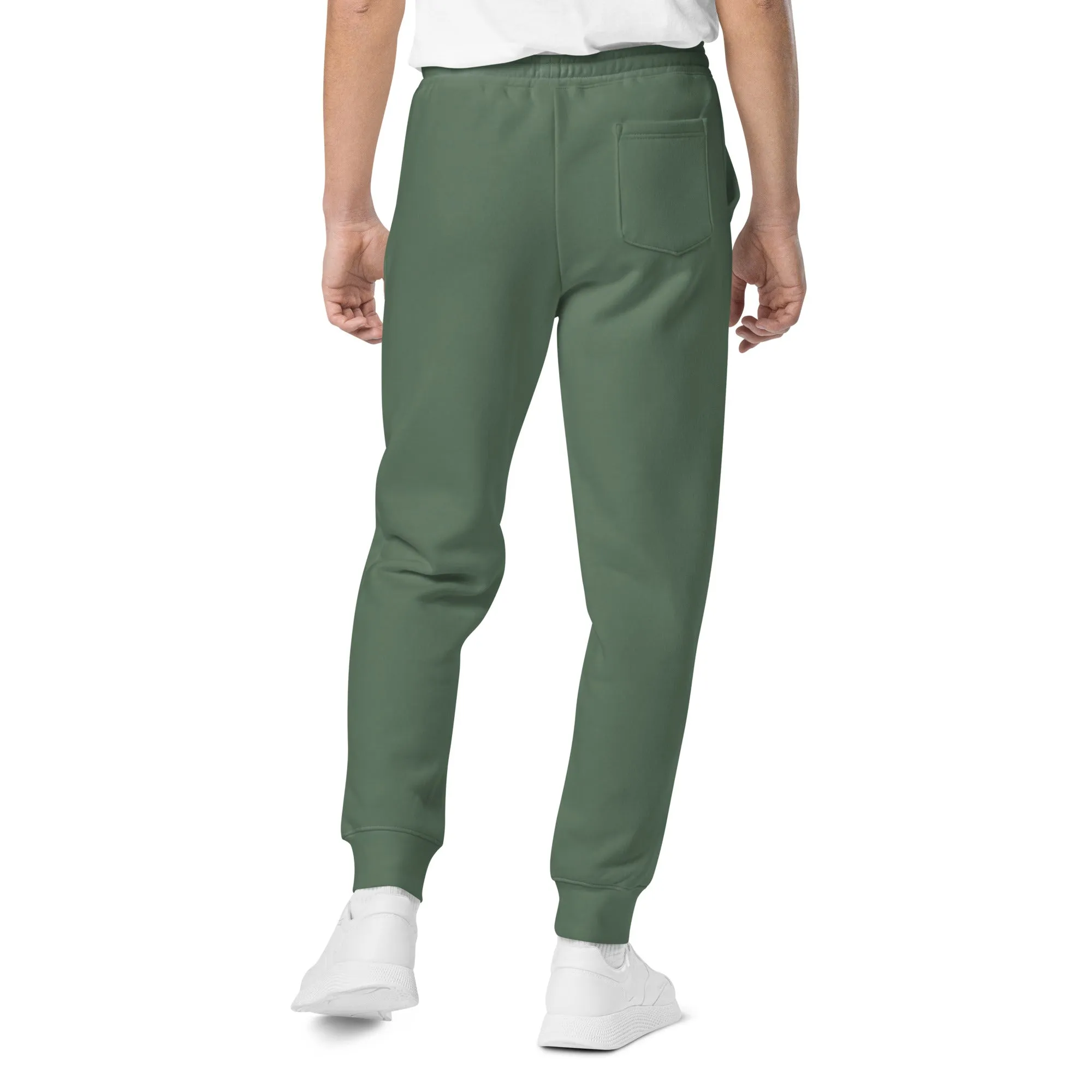 Vintage Vibes Joggers – Army Green