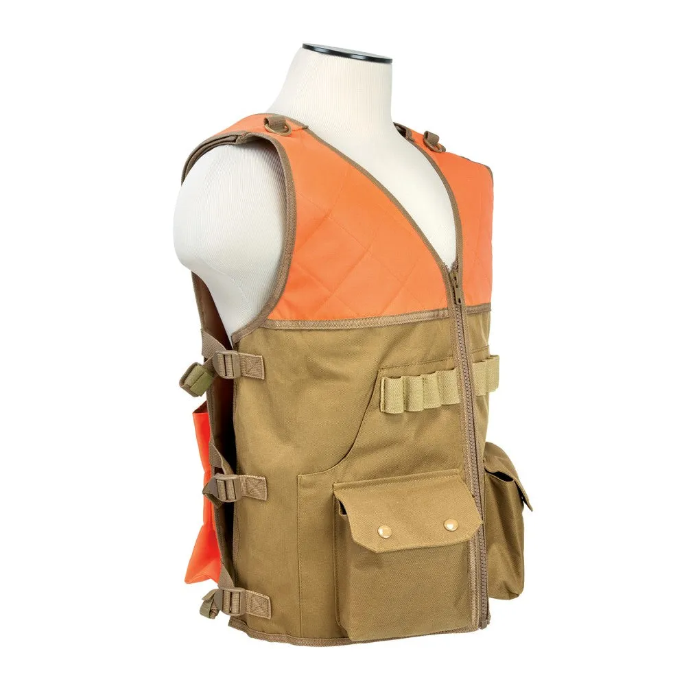 VISM Blaze Orange Safety Hunting Vest by NcSTAR