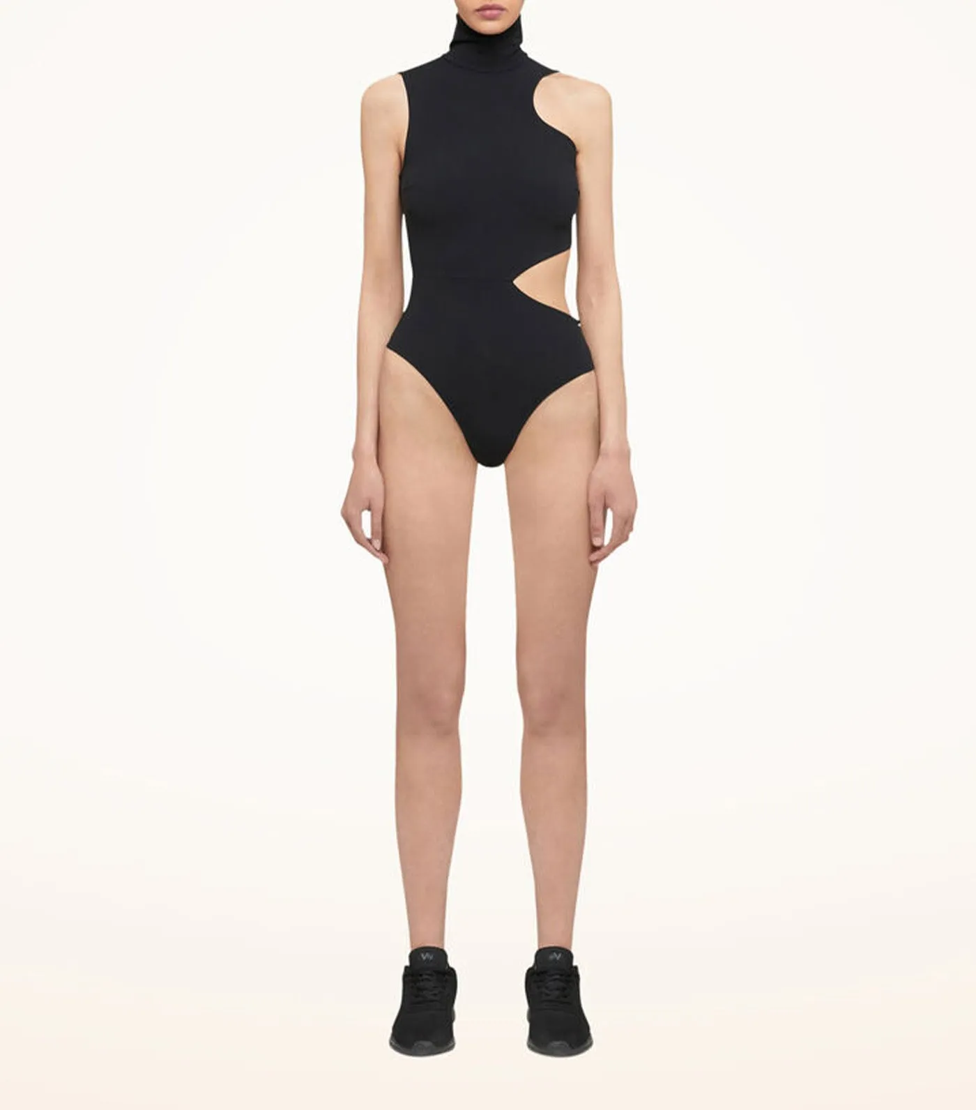 Warm Up Bodysuit Black