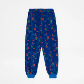 WEEKEND HOUSE KIDS BLUE TANGRAM SWEATPANTS