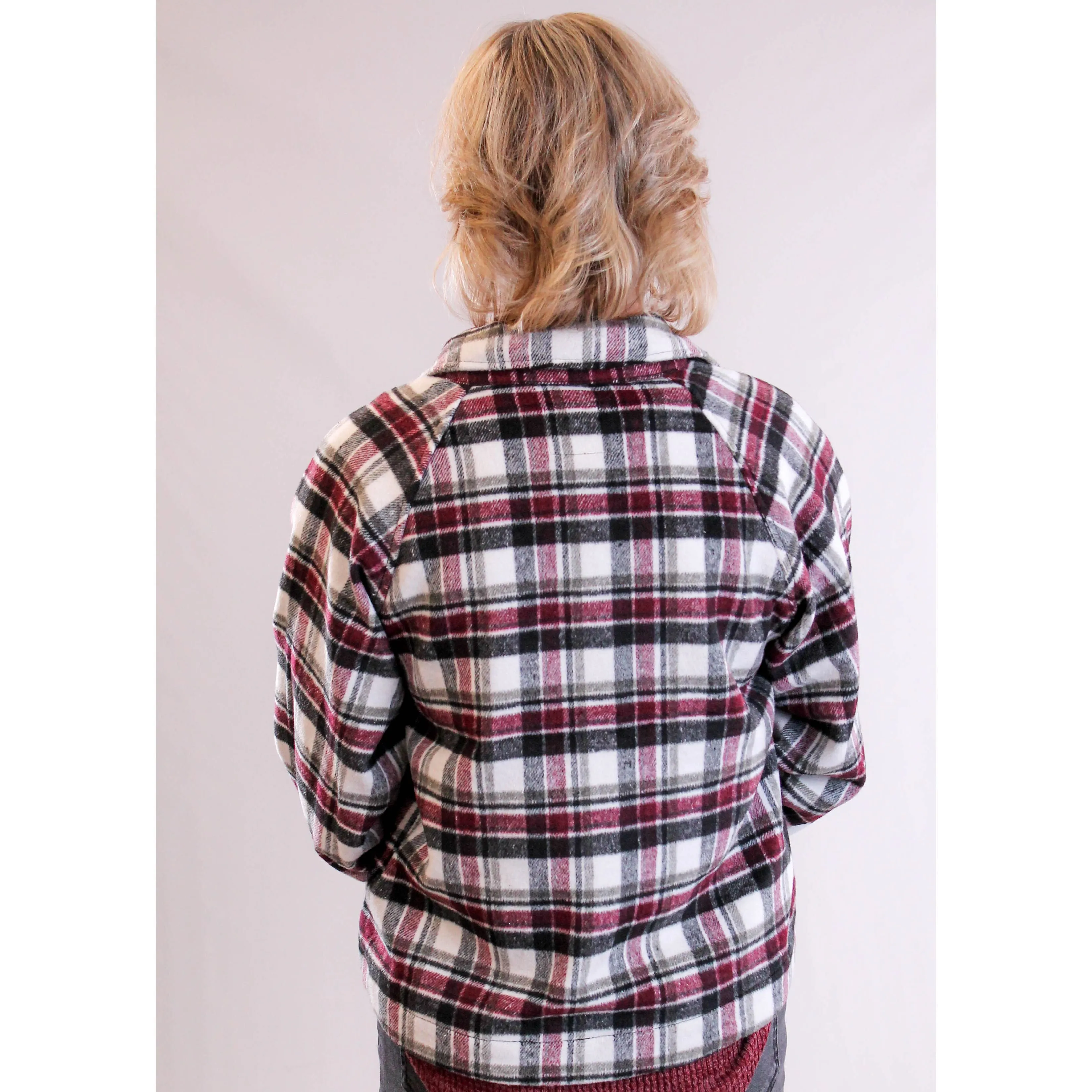 YMI Short Plaid Shacket