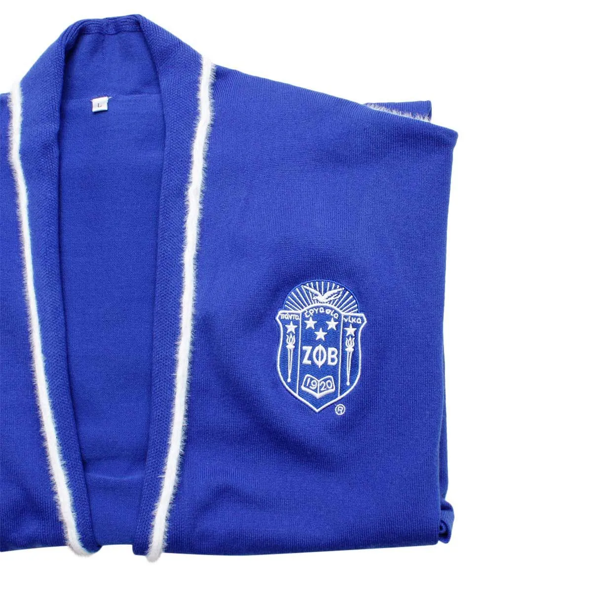 Zeta Phi Beta Apparel Sweater Cardigan ZPB Sorority Small Long Duster Cardigan for Women